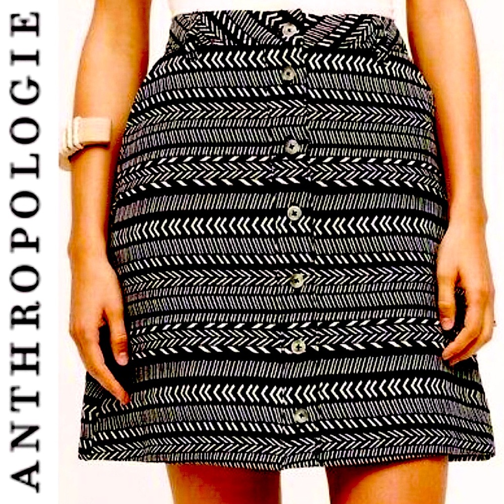 NWOT Maeve x anthropologie field notes mini skirt